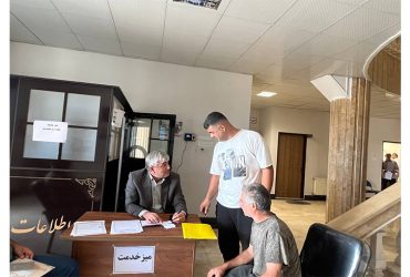 برگزاری میز خدمت شهرداری لوندویل به مناسبت هفته دولت